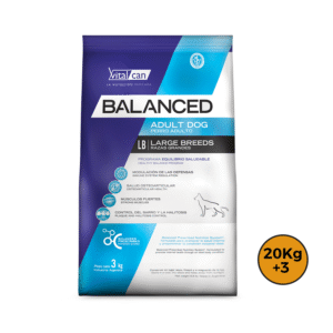 Balanced Adulto Razas Grandes 20 Kg + 3 Kg + Regalo