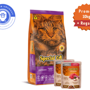 Alimento gato SPECIAL CAT PREMIUM CASTRADO 10KG + Regalo
