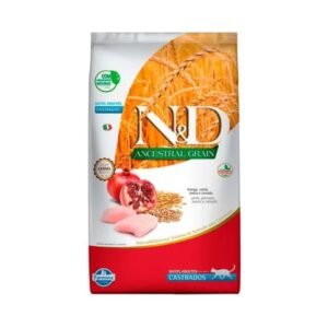 ALIMENTO N&D GATO ANCETRAL ADULTO CASTRADO 1.5KG
