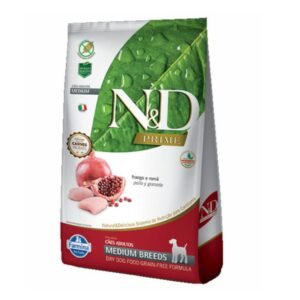 ALIMENTO N&D PERRO PRIME ADULTO MEDIANO 10.1KG