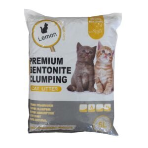 ARENA SANITARIO ESFERAS AGLOMERANTES CAT LITTER 4KG limon