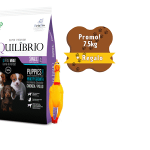 Ración para Perro Cachorro Equilibrio Raza Pequeña 7.5kg