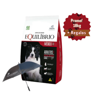 Ración para Perro Adulto Equilibrio All Breeds Sabor Carne 18kg