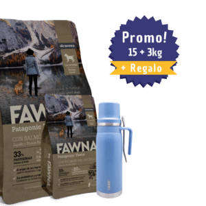 Ración para Perros Cachorros Medianos y Grandes Fawna Promo 15kg + 3kg