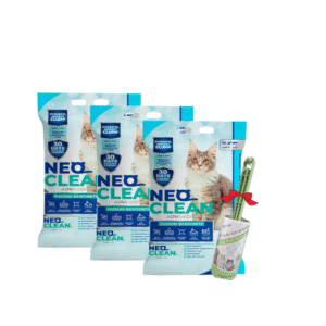Arena SANITARIa AGLOMERANTE NEO CLEAN SIN AROMA 24.9KG + regalo