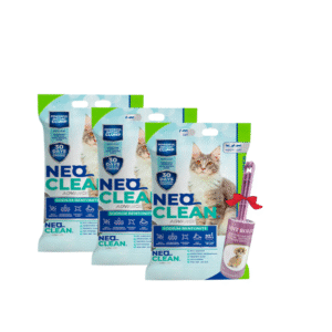 Arena SANITARIa AGLOMERANTE NEO CLEAN MANZANA 24.9KG + Regalo
