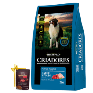 ALIMENTO CRIADORES PERRO  HIGH PRO 22+2KG
