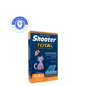 PIPETA para gato SHOOTER TOTAL 4 a 8KG