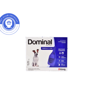 Pipeta Perros Antipulgas Dominal de 5kg a 10kg