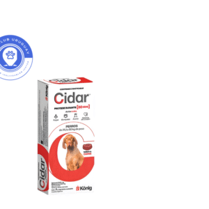 Pastilla Antiparasitaria Cidar 1 Comp. 25 a 50kg