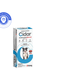 Pastilla Antiparasitaria Cidar 1 Comp. 12 a 25kg