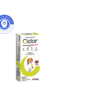 Pastilla Antiparasitaria Cidar 1 Comp. 6 a 12kg