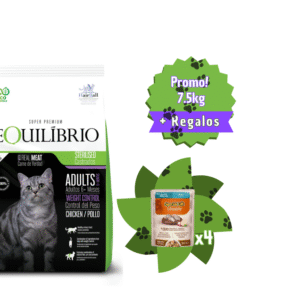 Ración Equilibrio Para Gato Castrado 7.5kg