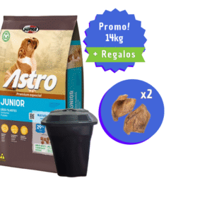 Ración Perro ASTRO CACHORRO 14KG + Regalos