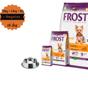 Ración Perro FROST ADULTO RAZA PEQUEÑA 15KG + 1 KG