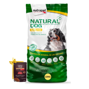 NATURAL DOG PERRO ADULTO 22KG  + OBSEQUIO