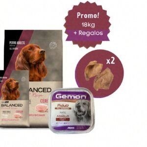 Ración VitalCan Balanced Adulto Cerdo 18kg + Regalos