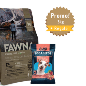 Ración Fawna Perro Cachorro Mediana y Grande 3kg + Regalo
