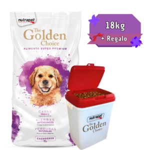 Ración Perro The golden Choice Cachorro 14kg + Regalo